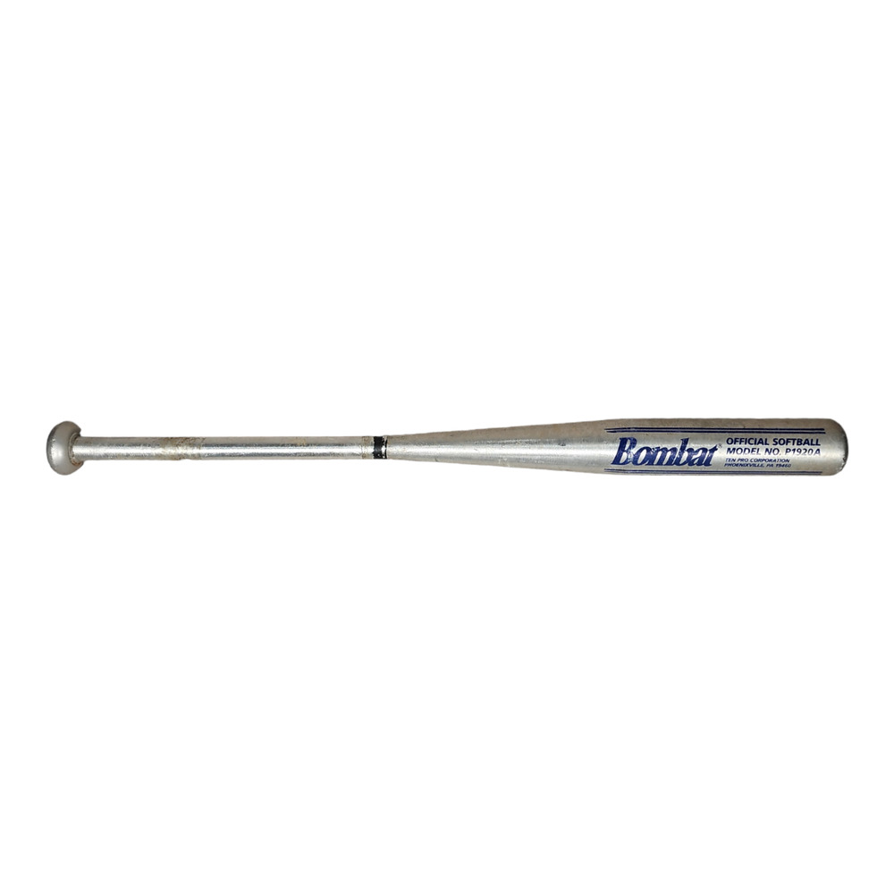 Bombat Official Softball Bat Model P1920A 27” 20oz. Aluminum Made In USA No Grip